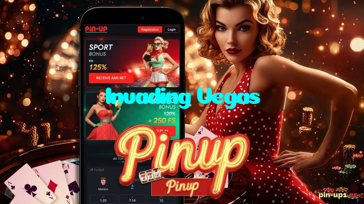 Invading Vegas casino presented on mobile device in Pakistan with slots and live games